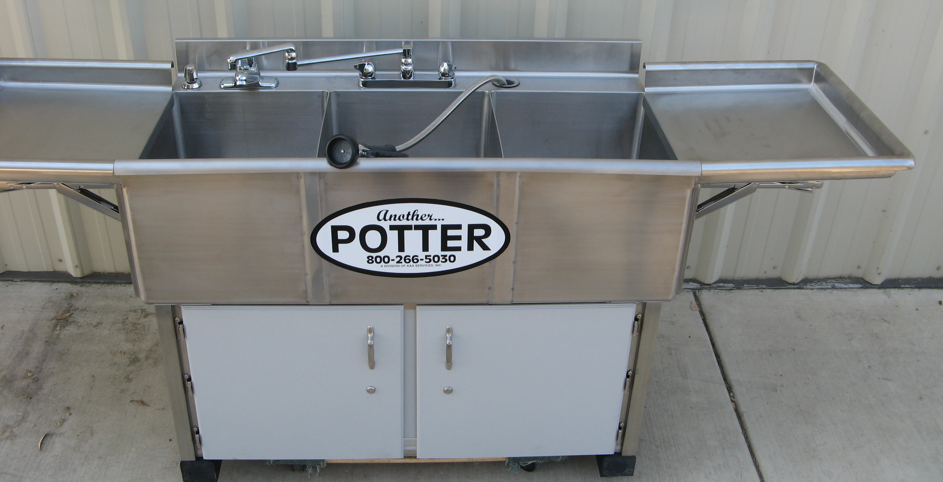 Three Compartment Sink